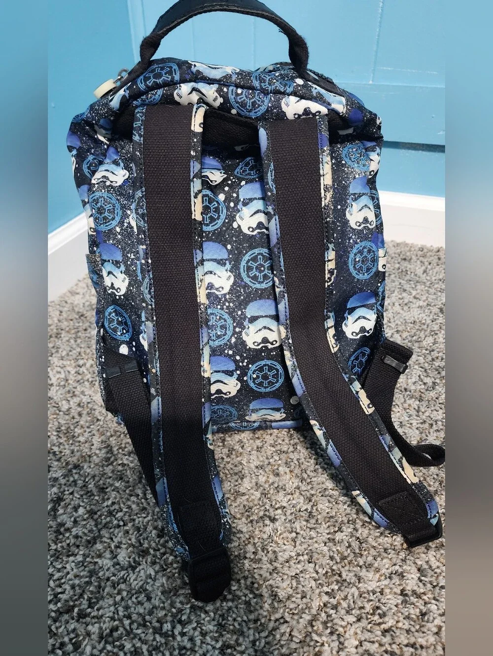 Kipling x Disney Star Wars Seoul Backpack - Stormtrooper Print (No Charm)